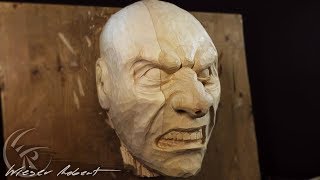 Bildhauer Tutorial  Maske Schnitzen 🎭 [upl. by Allenrad448]