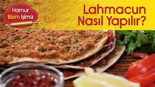 Evde Lahmacun Nasıl Yapılır [upl. by Gawen]