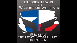 WEEK 10 HS VS WESTBROOK JV [upl. by Ritch670]