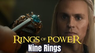 Nine Rings In Lord Of The Rings  Ring Of Power Explained  tv promos [upl. by Epilihp302]