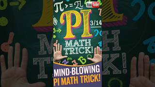 PI Math trick  Calculate Pi Easily Without a Calculator shorts viral facts trening [upl. by Nnaarat]