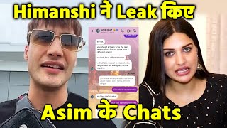 Himanshi Khurana Ne Kiye Asim Ki Chat Social Media Par Share [upl. by Pillihpnhoj]