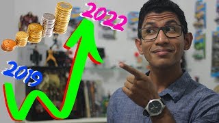 8 MOEDAS PARA INVESTIR  SUPERVALORIZAÇÃO Numismática 20192022 [upl. by Jovi945]