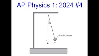 AP Physics 1 2024 FRQ Problem 4 Pendulum on Different Planets [upl. by Nohtiek]