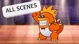 All Grubba major cutscenes and dialogue Paper Mario the Thousand Year Door remake [upl. by Nicolina]