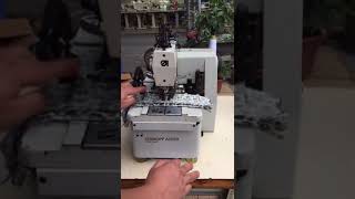 DURKOPP ADLER558 buttonhole sewing machine [upl. by Towbin]