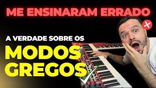 MODOS GREGOS  Aula completa 🎹 [upl. by Colon]