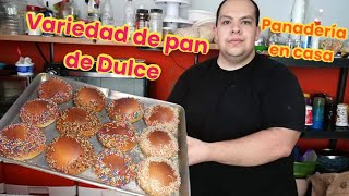 Panadería mexicana variedad de pan así se hacen los pelónes en panadería receta fácil para negocio [upl. by Burdelle]