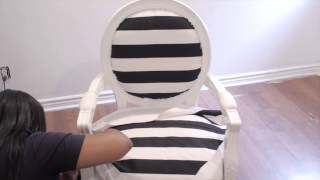 How to upholster a chair  Beginner Level [upl. by Ahcropal]