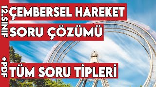 Çembersel Hareket Soru Çözümü 12Sınıf  Tüm Soru Tipleri  yksfizik aytfizik cemberselhareket [upl. by Spaulding]