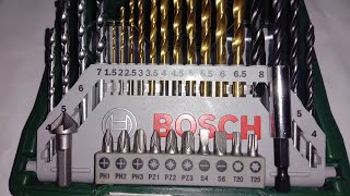 Bosch X30Ti Multitasking Tool Kit  Titanium Coated Metal Bits  Unboxing and Practical Demo on Job [upl. by Broadbent]