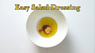 How To Make an Easy Salad Dressing Vinaigrette Using Maille Mustard [upl. by Tabor]