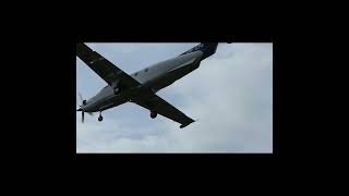 Pilatus PC12 Approach into Norwich Airport planespotting aviation [upl. by Ettedo]