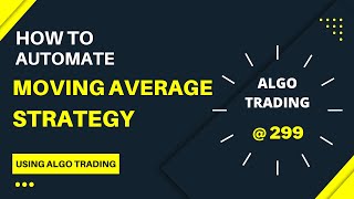 Algo trading with moving averages using Robomatic [upl. by Daza]