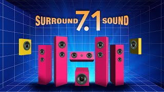 71 Surround Sound Test  71 Dolby Atmos demo [upl. by Kenimod]