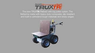 Truxta Quadro Video 2018 Powered Wheelbarrow [upl. by Maillij596]