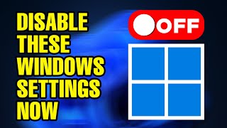 Disable these Windows Settings Now [upl. by Chauncey]