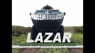 Lazar btrsr 8808 MRAP mine resistant ambush protected vehicle Yugoimport Serbia Serbianwmv [upl. by Adlar]