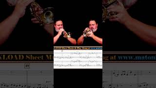 Absolute Perfection Alla Hornpipe from Handels Water Music Suite on Piccolo Trumpets handel [upl. by Eimam33]