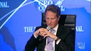 Timothy Geithner on Chinas New Leader [upl. by Naillimxam]