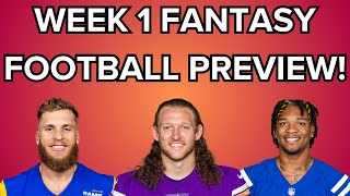 Fantasy Football Week 1 Preview  Dynasty Moves Streams Injuries  Dynasty Fantasy Football 2023 [upl. by Pardo]