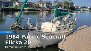 1984 Pacific Seacraft Flicka 20 for sale in Hernando Beach FL US [upl. by Ltsyrk]