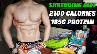 FullDay of Eating  Cutting on 2100 Calories  High Protein Fat Loss Diet [upl. by Agnes66]