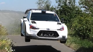 Hyundai I20 WRC  Thierry Neuville  Test ADAC rallye Deutschland 2018 [upl. by Cleavland]