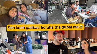 Garam garam chai ☕️ gira di simran pe aarush ne😓  Dubai trip gone wrong  Muskan sharma vlog [upl. by Erdna383]