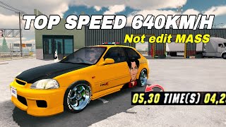 Gearbox Civic EK9 Car Parking 300HP414HP New Update 2024 [upl. by Gausman]