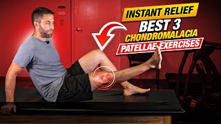 Instant Relief  Best 3 Chondromalacia Patellae Exercises [upl. by Nnasus]