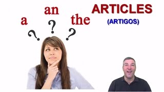 Aula de inglês Básico 3 Artigos Articles [upl. by Gertruda666]