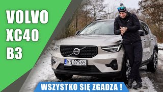 Volvo XC40 B3 20 163 KM FWD Ultra 2024 I wszystko się zgadza [upl. by Roper]