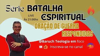 SÉRIE BATALHA ESPIRITUAL  ORAÇÃO DE GUERRA RESPONDIDAS  Ministração do pr Isaias [upl. by Angelico]