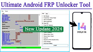 All Xiaomi Mi Account Frp Remove Tools 2024  Android 13 1 Click Frp bypass [upl. by Wollis]