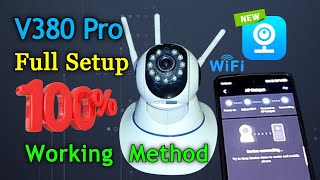 V380 Pro IP Camera Full Setup Configuration  Reset Wifi Password  Change Language  Flip Camera [upl. by Hays]