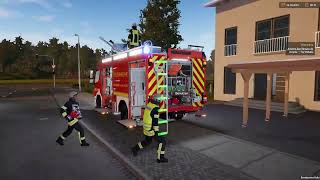 Brandschutz Wohnung in Vollbrand  Notruf 112 die Feuerwehrsimulation 2 [upl. by Aseret]