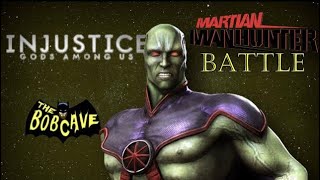 MARTIAN MANHUNTER INJUSTICE BATTLE [upl. by Auj]