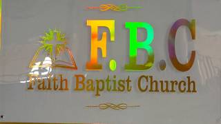 Faith Church Baptist Church Cole Bay St Maarten [upl. by Assirem]