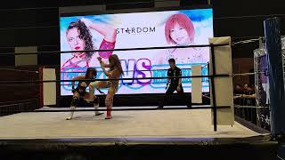 Bushiroad Expo Singapore 2023 24 November Stardom  Thekla vs Mina Shirakawa [upl. by Shotton]