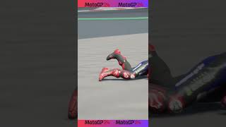 MOTO GP 24  Tragic Clash Fabio Quartararo amp Francesco Bagnaias Fatal Collision  2024 😱😱😱 [upl. by Aivatco806]