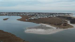 Brigantine nj Cove fly over [upl. by Aihsital]