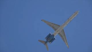 Allegiant MD80 Loud Takeoff From San Diego [upl. by Eonak]