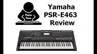 Yamaha PSRE463 Review [upl. by Athenian]