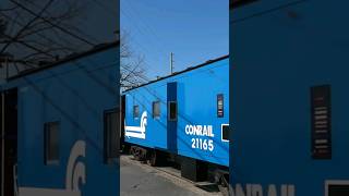 Beautiful Conrail Caboose on Allentown amp Auburn Railroad quotPumpkin Trainquot Excursion Trip [upl. by Juakn330]