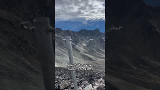 Mount Matanuska Alaskasummit outdoors nature travel summer [upl. by Agle413]