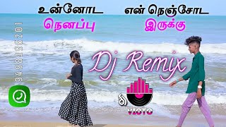 Joy Sanjay  Unnoda Nenappu  New Gana Song  Dj Remix  djvicto [upl. by Warwick]