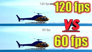 60 fps vs 120 fps Video Comparison  LG High Frame Rate [upl. by Bal]