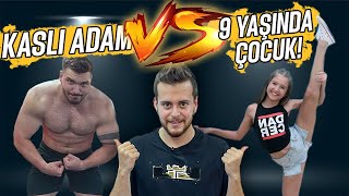 ÇOCUK VS KASLI ADAM KİM DAHA GÜÇLÜ ŞAŞIRACAKSINIZ [upl. by Ekalb]