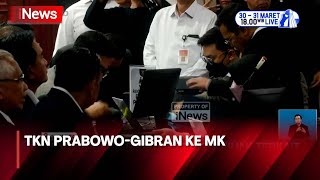 TKN PrabowoGibran Daftar Jadi Pihak Terkait Sengketa Pilpres 2024 ke MK  iNews Siang 2603 [upl. by Llemmart]